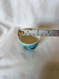 景德镇五牛图杯子主人杯单杯陶瓷茶杯品茗杯功夫茶杯具茶盏70毫升