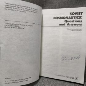 SOVIET COSMONAUTICS: Questions and Answers