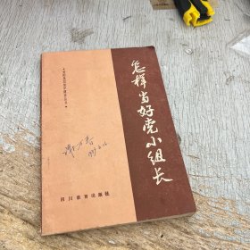 怎样当好党小组长