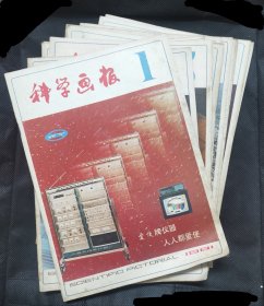 科学画报1980（1-12）全年，品相好 JZ