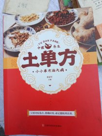 土单方 中医书籍养生偏方大全民间老偏方美容养颜常见病防治 保健食疗偏方秘方大全小偏方老偏方中医健康养生保健疗法