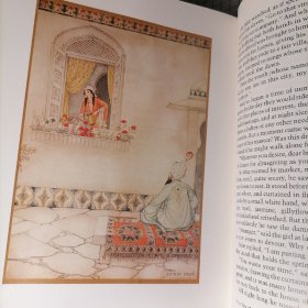 英文版 Stories from The Arabian Nights  Retold by Naomi Lewis Illustrated by ANTON PIECK Naomi Lewis的《天方夜谭/一千零一夜/阿拉伯之夜》故事  安东·皮克 插图 荷兰插画家Anton Pieck 安东·皮克 绘本画集