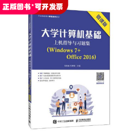 大学计算机基础上机指导与习题集（Windows 7+Office 2016）（微课版）