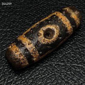 藏区回流老料至纯古珠【三眼天珠】