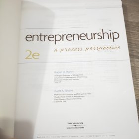 Entrepreneurship A Process Perspective (Second Edition)
