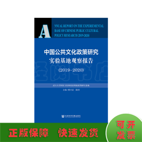 中国公共文化政策研究实验基地观察报告（2019-2020）