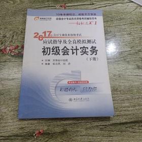 初级会计职称2017教材辅导 东奥轻松过关1-2017会计专业技术资格考试应试指导及全真模拟测试：初级会计实务（下）