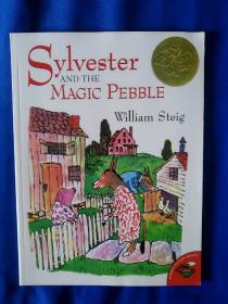 《凯迪克金奖绘本，驴小弟变石头Sylvester and the Magic Pebble》，16开。