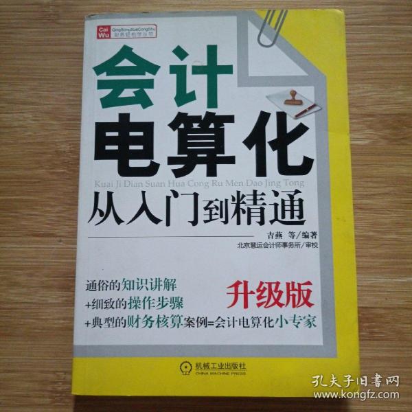 财务轻松学丛书：会计电算化从入门到精通（升级版）