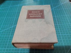 外文书 Česko-anglický slovník 捷克文原版，捷克文-英文词典