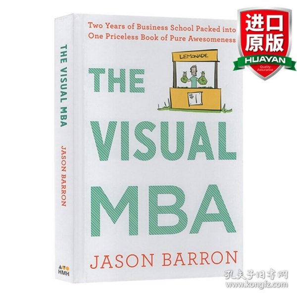 英文原版 The Visual MBA 图解MBA 精装版 Jason Barron 英文版 进口英语原版书籍