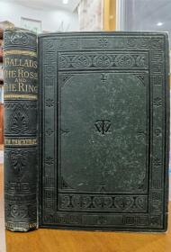 1879年THACKERAY-《 Ballads》 / 《The Rose and The Ring》 萨克雷《歌谣集》和儿童童话文学名著《玫瑰与指环》，萨克雷自绘插图，英文原版，布面精装