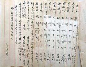 张元济 盛同孙等批阅 民国 上海商务印书馆与杭州 阮性存 平海路资料