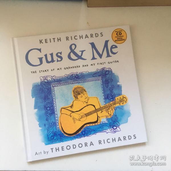英文原版 Gus & Me: The Story of My Granddad and My First Guitar【 无CD盘】 翻译：格斯和我：我爷爷和我的第一把吉他的故事