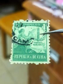 古巴早期邮票1枚