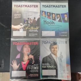 TOASTMASTER(绿洲管理员） 2017年 英文原版 may、April、june、july、August、October、September、November（4、5、6、7、8、9、10、11月）共9本合售 未拆塑封