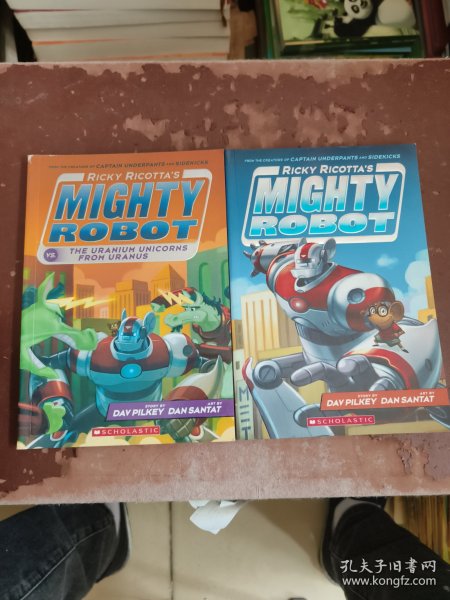 Ricky Ricotta's Mighty Robot (Book 1) 里基系列1：强大的机器人