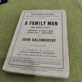 A FAMILY MAN AND OTHER PLAYS