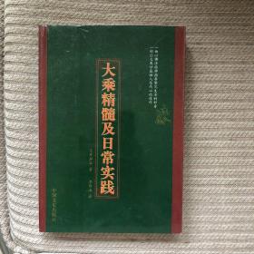 现货实拍 绝版正品 【大乘精髓及日常实践 】 ★32开 厚328页 2007年 一版一印 仅印1000册