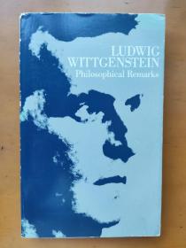 Philosophical Remarks Ludwig Wittgenstein 维根斯坦 维特根斯坦 英文原版