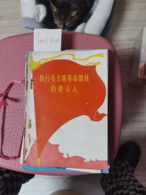 中罗两国人民的战斗友谊万岁，红楼梦研究资料选编，谁说打不通，鸡毛信，论林集团的社会基础，海港，中国工人阶级的先锋暂时铁人王进喜，要害是复辟资本主义，执行毛主席革命路线的带头人。十本合售