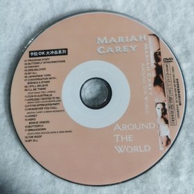 DVD裸碟 卡拉OK大冲击系列 MARIAH CAREY AROUD THE WORLD
