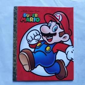 英文原版 Richard Scarry’s SUPER MARIO 超级马里奥 兰登书屋精装小金书 进口英语原版书籍