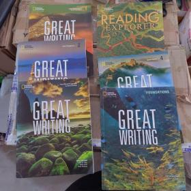 GREAT WRITING FOUNDATIONS （5+1册）全套六本合售。。