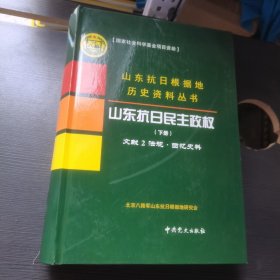 山东抗日根据地历史资料丛书：山东抗日民主政权【下】册