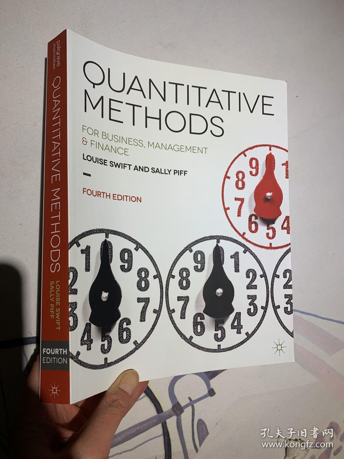 现货 Quantitative Methods: for Business, Management and Finance  英文原版