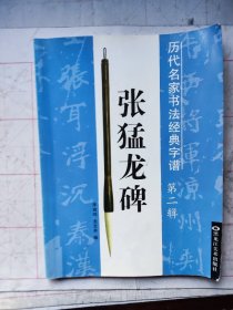 历代名家书法经典字谱：张猛龙碑