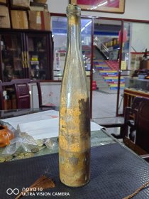 一个清末民国时期的外国白兰地酒瓶