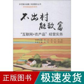 不出村能致富 "互联网农产品"经营实务 电子商务 徐克、熊露、罗洁霞 新华正版