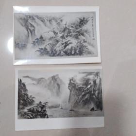 老照片，三峡风光，峨眉雪