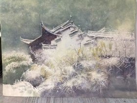 手工画 纯手工画 风景画（颜料手绘）老字画/孤品