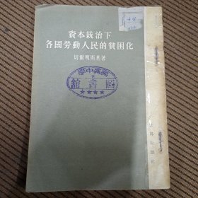 资本统治下的各国劳动人民的贫困化