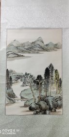 山水画：山水风景图