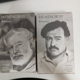 【意大利版七星文库】海明威小说集 Hemingway ROMANZI 意大利语 意大利文 注释丰富。意大利mondadori 模仿法国PLEIADE 七星文库 出版的 i meridiani系列丛书 圣经纸印刷 可保存几百年不泛黄 。每卷原价80欧元