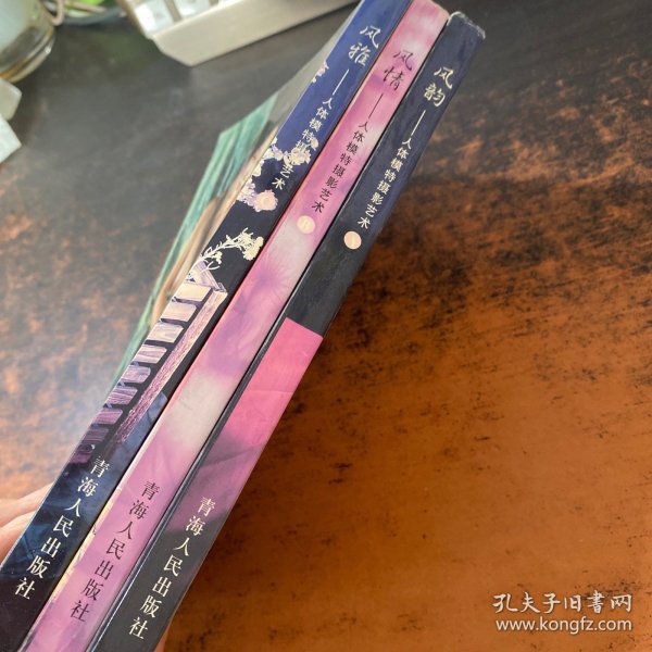风韵，风情，风雅—人体模特摄影艺术 【3册合售】