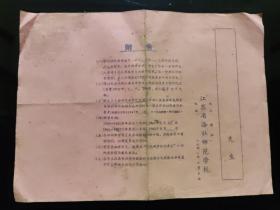 江苏省洛社师范学校 1960-1961 学度学生成绩报告单