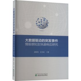 大数据驱动的突发事件情报感知及快速响应研究 新闻、传播 唐明伟,庄玉良 新华正版