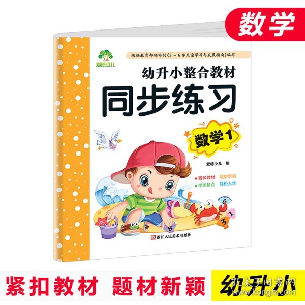 幼升小整合教材 同步练习数学 