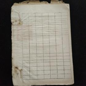 济南教育文献·1950年济南市人民政府教育局 编制·济南市第一区公、私立小学教职员登记表·毛笔手写原件·内含:县西巷、县学街、皇亭、阁子后、惠工、恤养院、天光小学·共计七所小学12页！