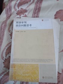 刑事审判前沿问题思考