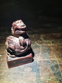 道教老法印兽钮印，道经师宝八卦印