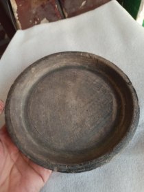 汉代陶砚。