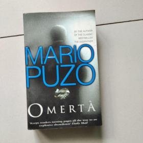 omerta（32开英文原版，如图实物图）