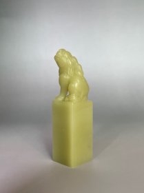 青田老矿封门青瑞兽钮章