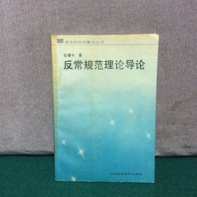 反常规范理论导论