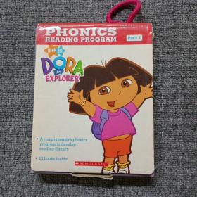 Dora The Explorer Phonics Fun Pack #1 with CD  朵拉探险记自然拼读法套装1(附CD) 